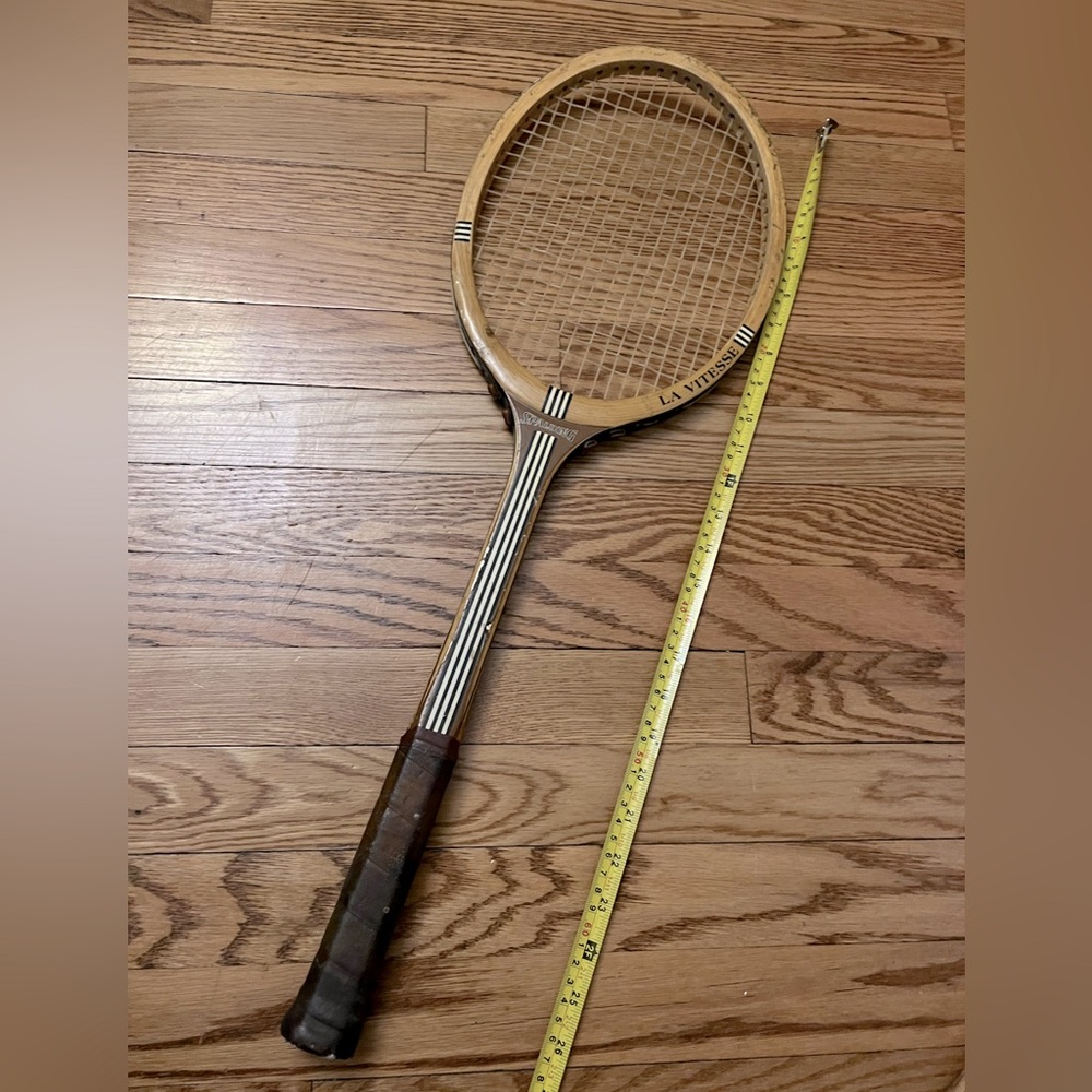 Vintage Spalding La Vitesse Racket - Picture 2 of 4
